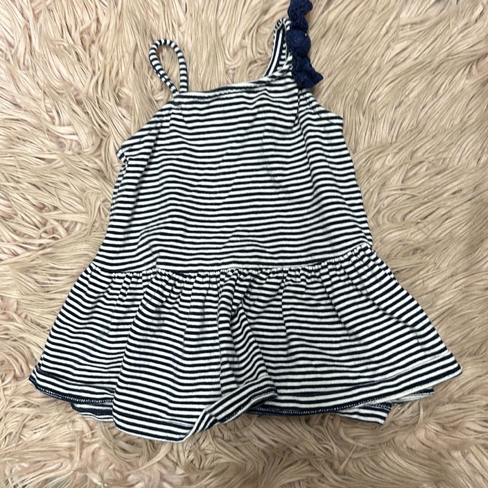 Striped Flowy Tank